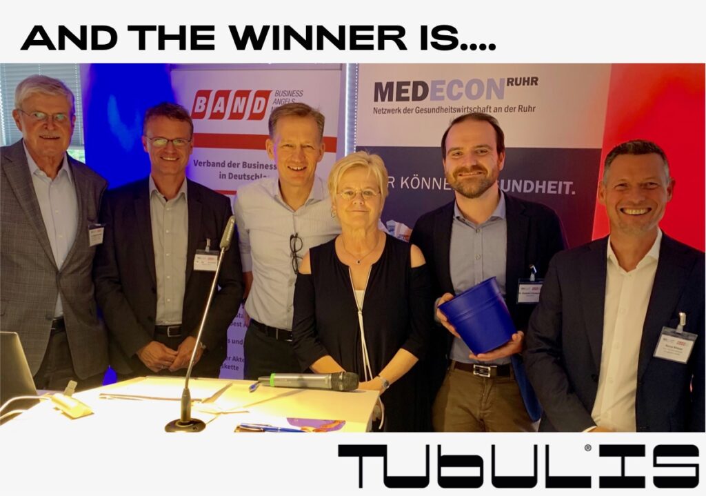 Tubulis awarded at Venture.Med 2019 - Tubulis